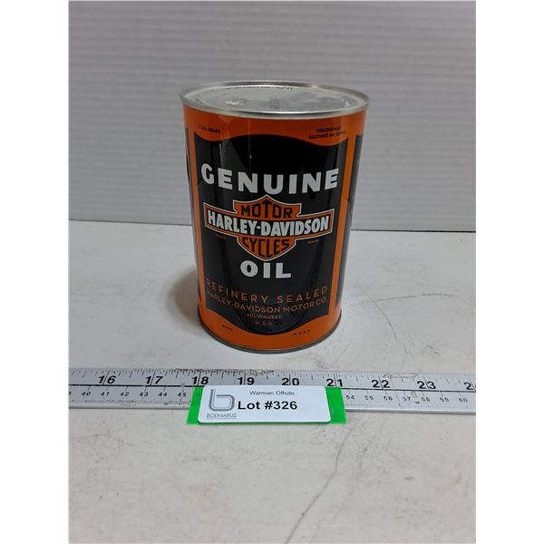 Genuine Harley-Davidson 20W50 Motor Oil - 1 Quart Sealed