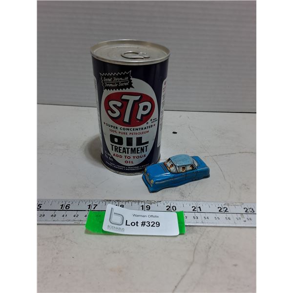 Sealed STP Oil Treatment - 15 fl oz, Vintage Toy Car Body - PICK UP ONLY
