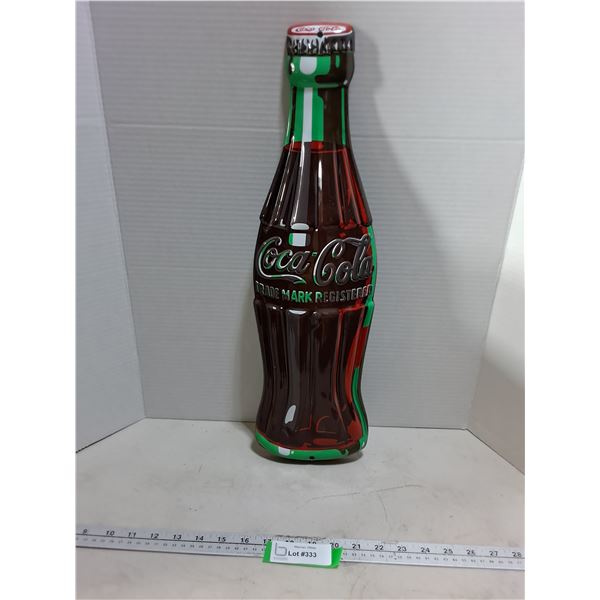 Metal Coca-Cola Wall Decor - 21" High