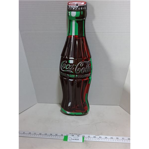 Metal Coca-Cola Wall Decor - 21" High