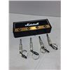 Image 3 : Marshall Amplifier Audio Jack Keychains & Holder