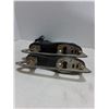 Image 3 : Vintage Leather Skates - 10" Boot