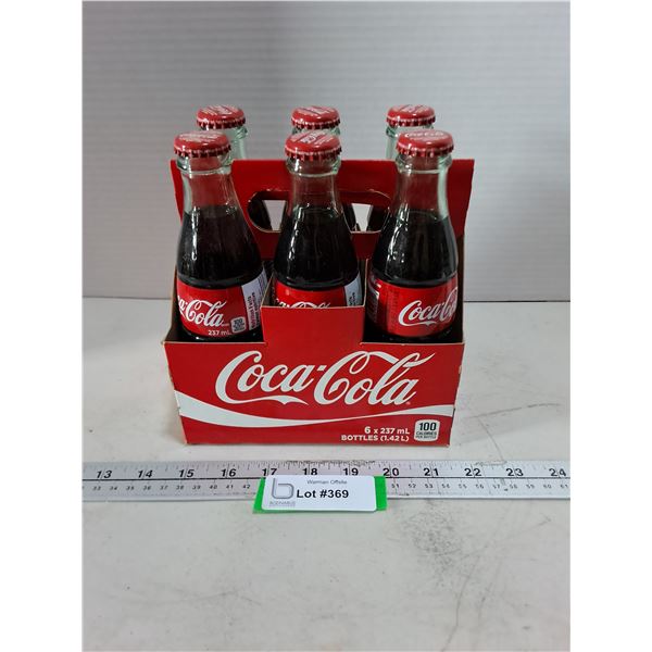6-Pack of Full 237ml Bottles of Coca-Cola - PICK UP ONLY