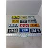 Image 1 : (12) Mini Canadian Provinces License Plates