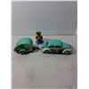 Image 2 : Rat Fink Memorabilia (VW Bug w/Sleeper Trailer & Character Ornament)