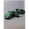 Image 3 : Rat Fink Memorabilia (VW Bug w/Sleeper Trailer & Character Ornament)