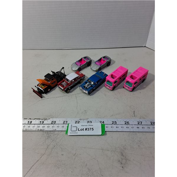(7) Hot Wheels Die-Cast Vehicles
