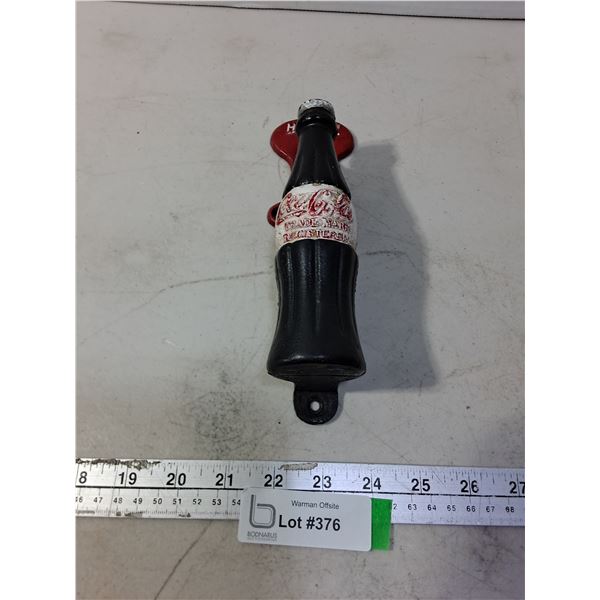 Vintage Cast Iron Coca-Cola Door Pull