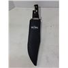 Image 4 : "Old Timer" Fixed Blade Knife w/Nylon Sheath - Never Used
