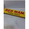 Image 2 : Retro "Red Man Tobacco" Metal Push Bar - 30" Length - PICK UP