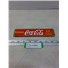Image 1 : Vintage Metal Wall Mount Coca-Cola Sign