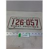 Image 1 : 1958 Saskatchewan License Plate