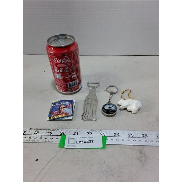 Coca-Cola Memorabilia & Canada Travel Keychains