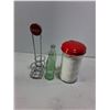 Image 2 : Coca-Cola Shakers & Caddy, Sugar Dispenser