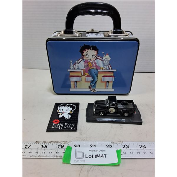 Betty Boop Memorabilia & Mounted Replica Die-Cast 1956 F100 Truck
