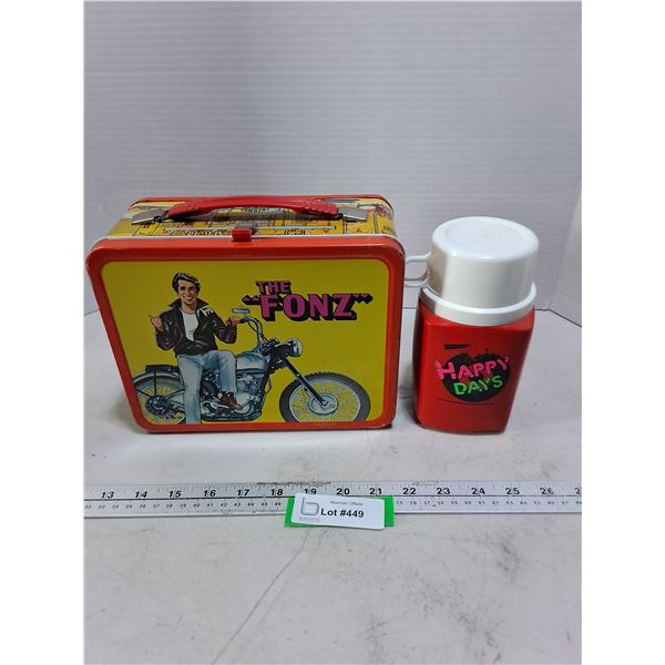 Happy Days "The Fonz" Lunch Kit w/Thermos