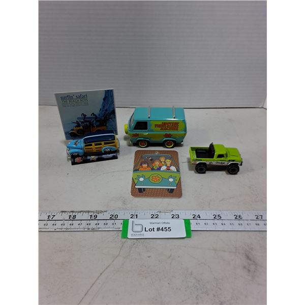 Scooby-Doo/Beach Boys Memorabilia, Hot Wheels 1970 Dodge Power Wagon