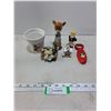 Image 1 : Assorted Memorabilia & Porcelain/Resin Ornaments