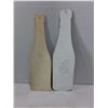 Image 2 : (2) Vintage Cardboard 16" Pop Bottle Signs (Plus 4 & Pepsi-Cola)