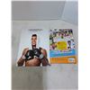 Image 7 : Muhammad Ali (40"x29" Framed Print, NIB Figure, Books, Collector Cards), Vintage Gloves - PICK UP