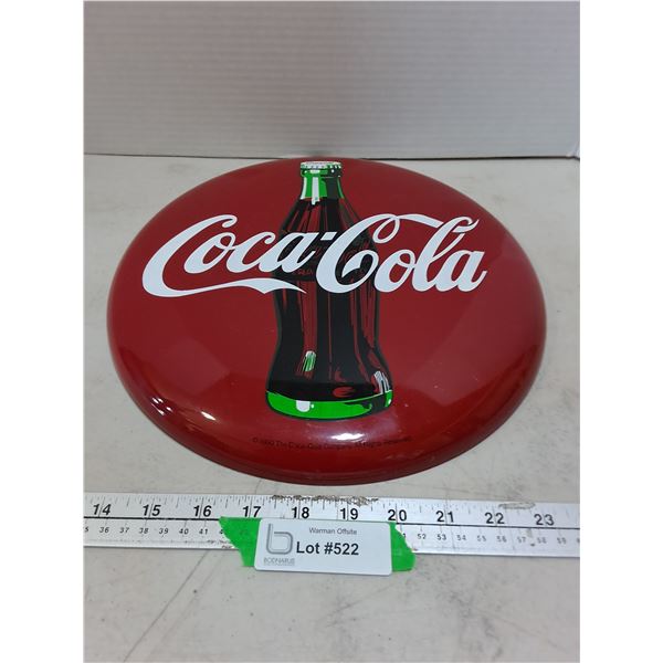 Retro Metal Coca-Cola Convex 12" Wall Sign