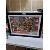 Image 1 : Framed "Vintage Products Collection" Print - 35" x 27" - PICK UP ONLY