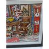 Image 3 : Framed "Vintage Products Collection" Print - 35" x 27" - PICK UP ONLY