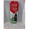 Image 1 : Retro Metal Coca-Cola Thermometer Sign - 27" x 9" - PICK UP