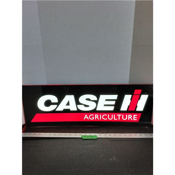 Electric Case IH LED Wall Mount Sign - 27" x 9.5" - Working - PICK UP ONLY