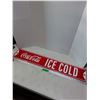 Image 1 : Retro Metal Coca-Cola 36" Wall Sign - PICK UP