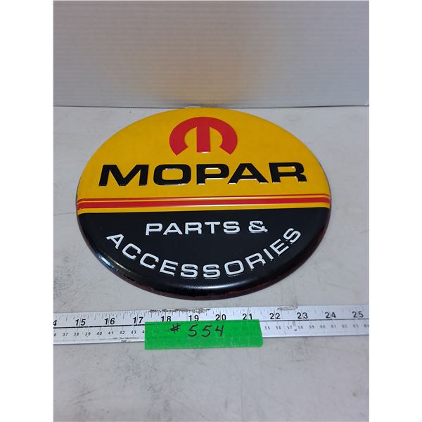 Retro Metal Mopar 12" Sign