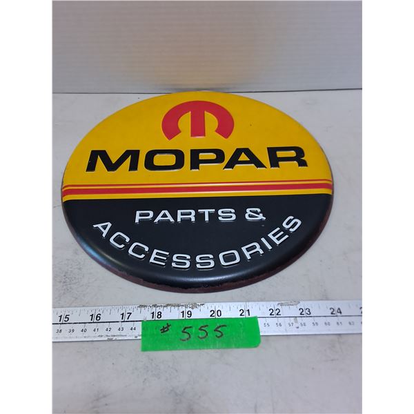 Retro Metal Mopar 12" Sign