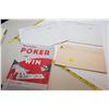 Image 1 : Poker Book, Telegram Paper, etc.
