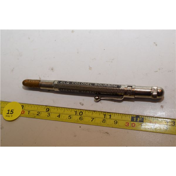 Liquor Advertising Bullet Pencil