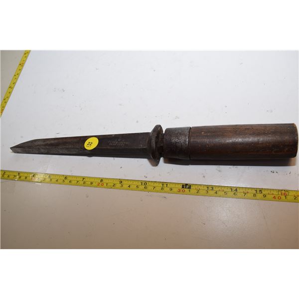 Antique Pig Sticker Chisel Tool