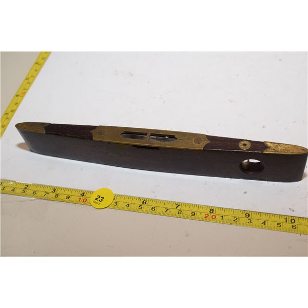 Walnut Torpedo Level