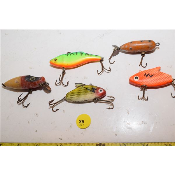 Heddon etc. Fishing Lure Lot