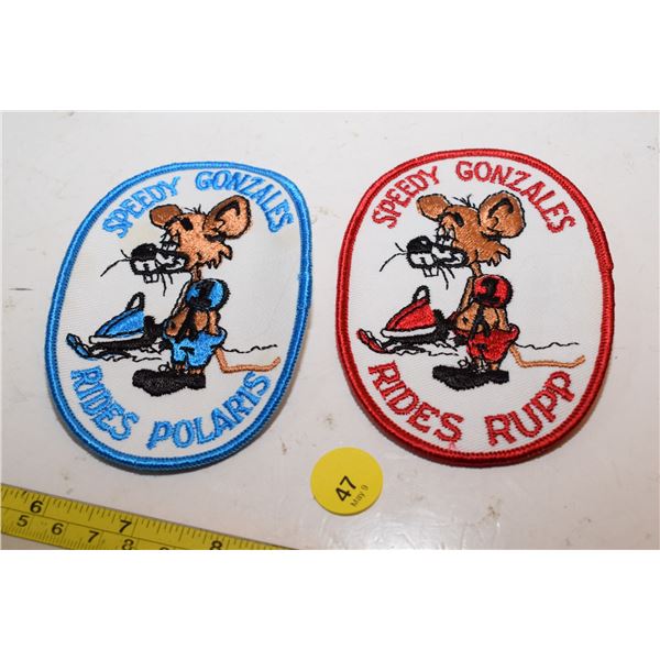 Vintage 1970’s Snowmobile Patches