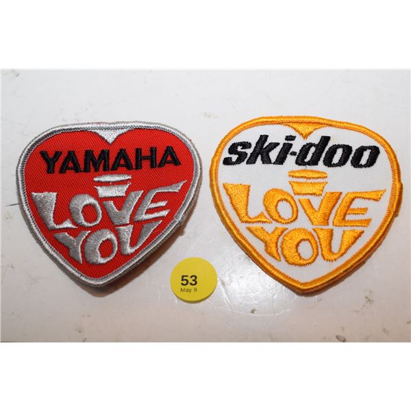 Vintage 1970’s Snowmobile Patches