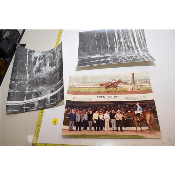 Vintage B.C. Photos, Horse Racing, etc.