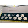 Image 1 : (10) Sterling Silver Canada $20 Coin Set (1.014 Troy Oz ea) 1988 Calgary Olympics
