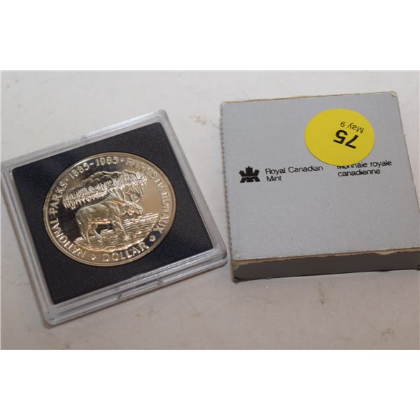 1985 Canada .500 Silver Dollar