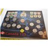 Image 1 : 1992 Canada Coin Set – 125 years