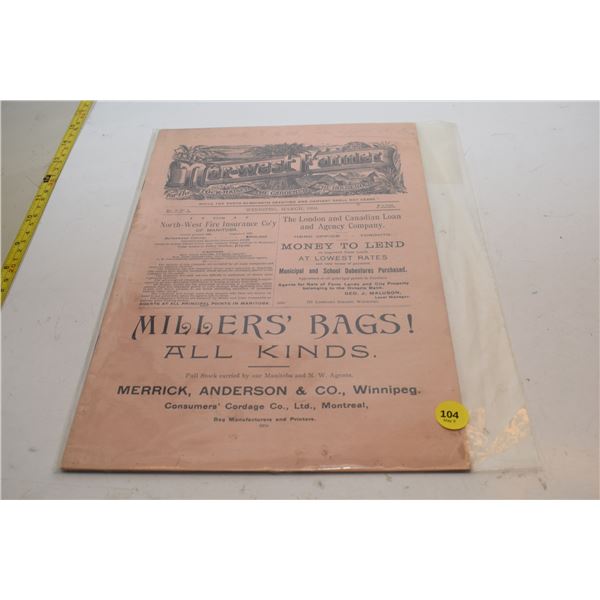 1894 Nor-West Farmer Magazine