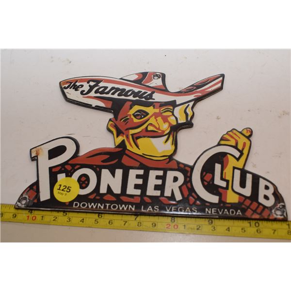 Fantasy Porcelain License Plate Topper