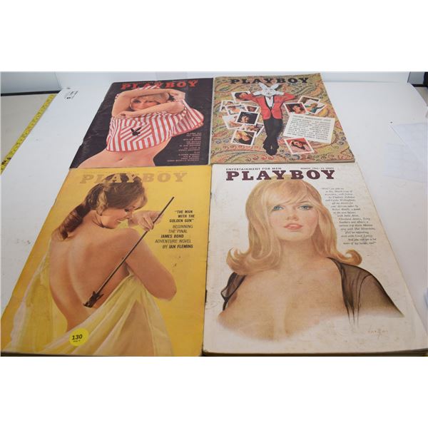(4) 1965 Playboys