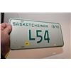 Image 2 : 2-Digit 1970 Sask Livery License Plate