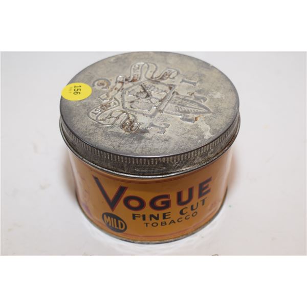 Unusual 25 cent Tobacco Tin