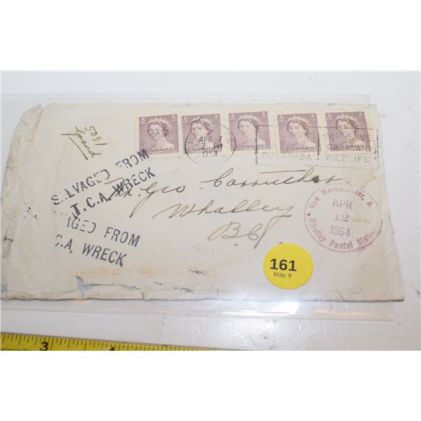 Envelope from TCA Airline Wreck