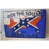 Image 1 : 18x12” Rebel Gas Porcelain Fantasy Sign